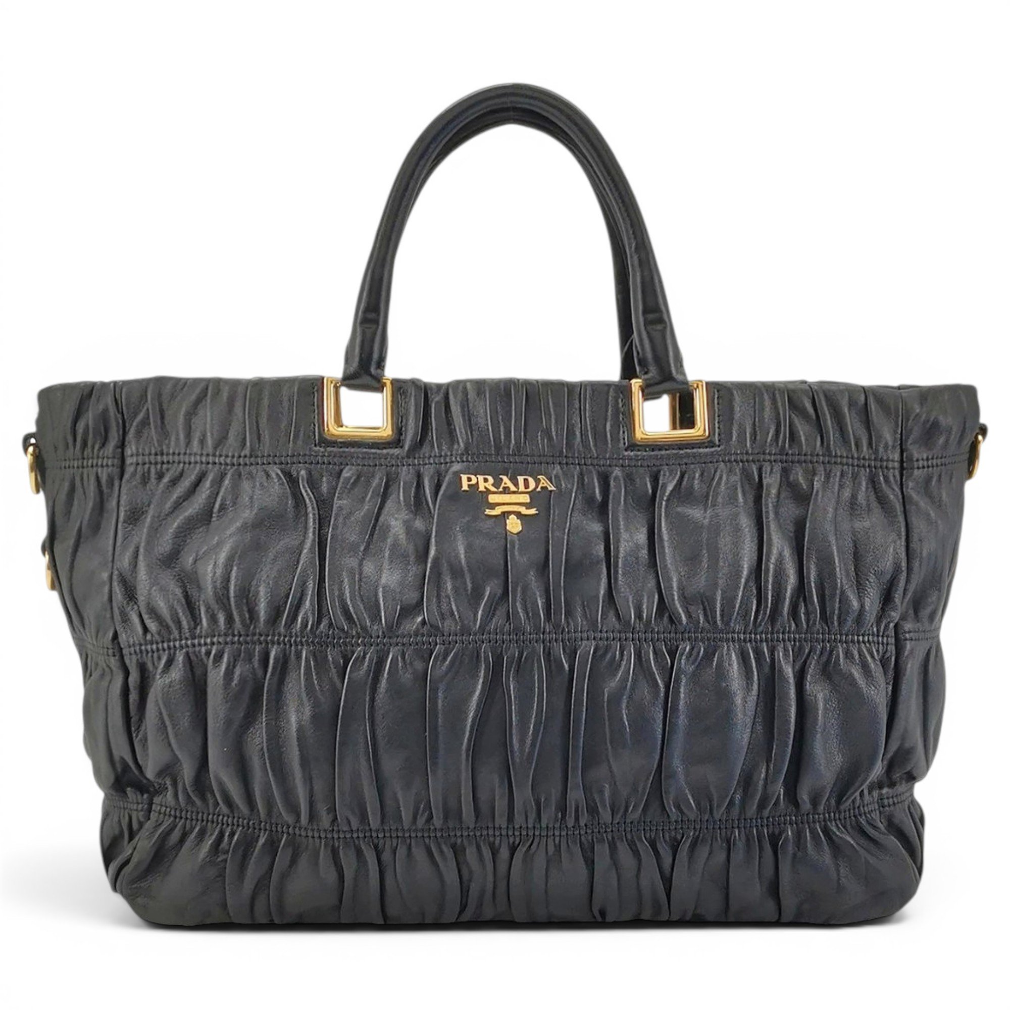 Leather tote