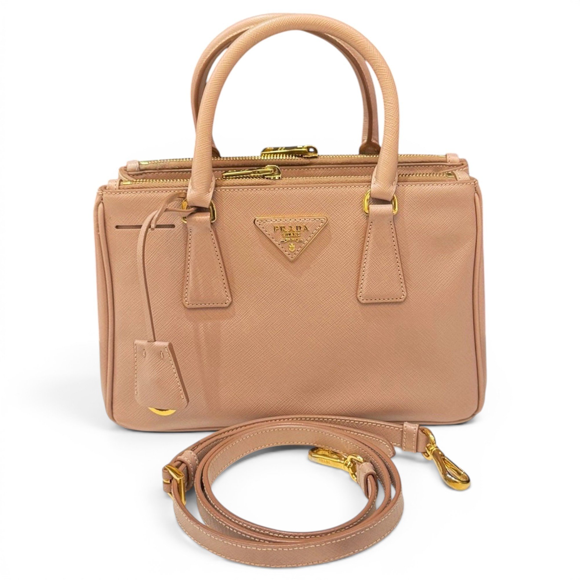 Galleria leather handbag