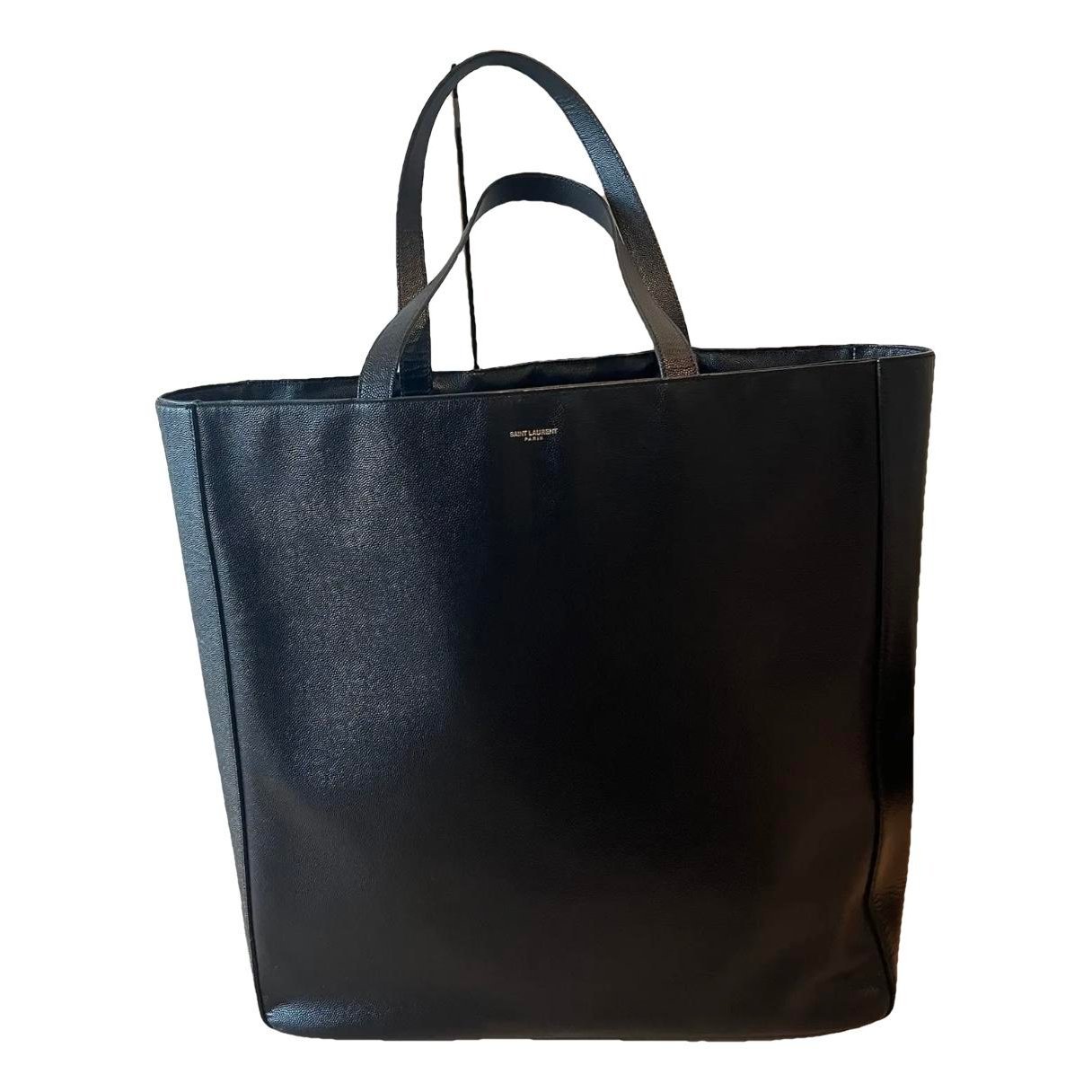 Shopping leather tote