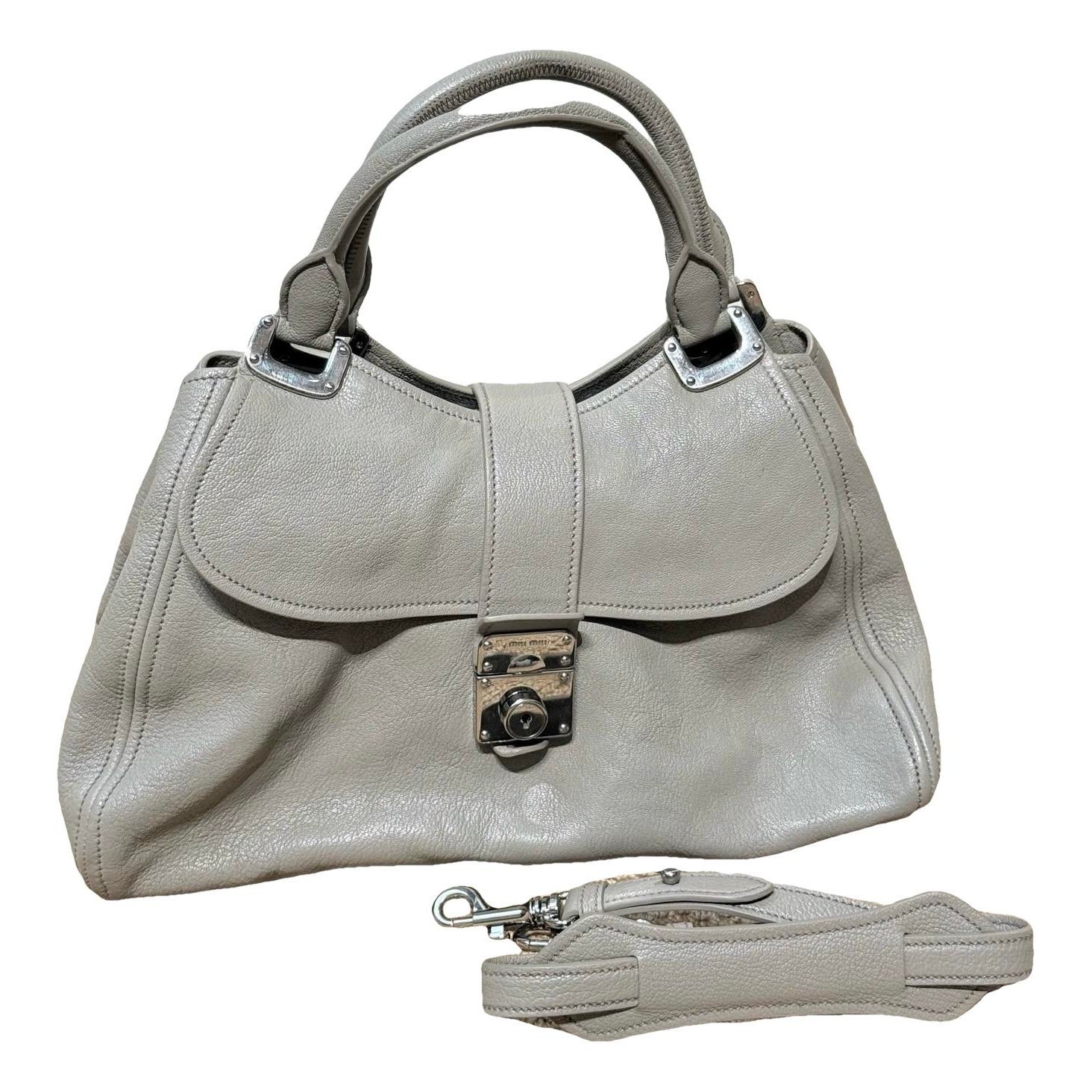 Leather handbag