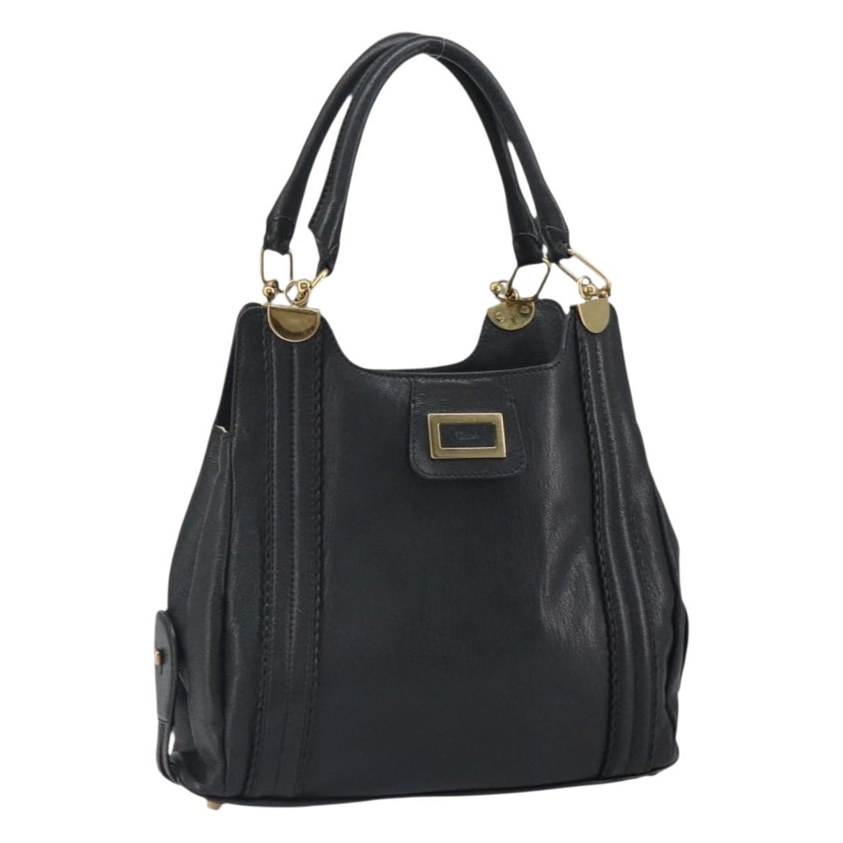 Leather tote