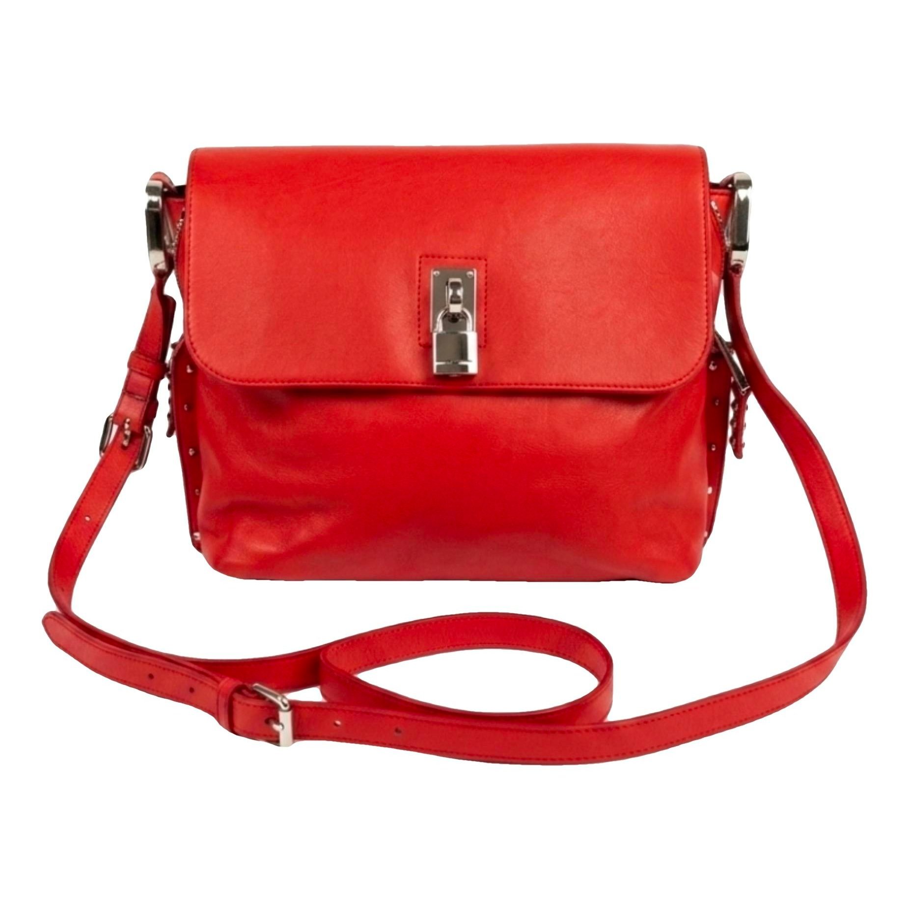 Leather crossbody bag