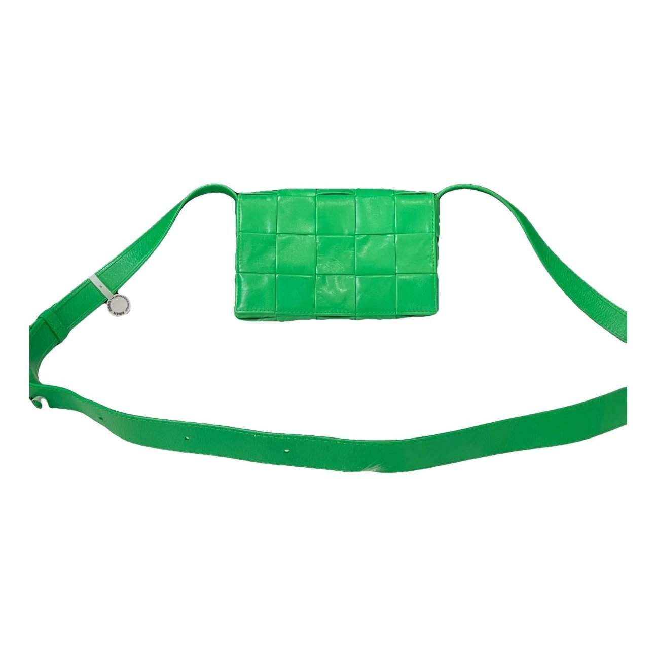 Cassette leather crossbody bag