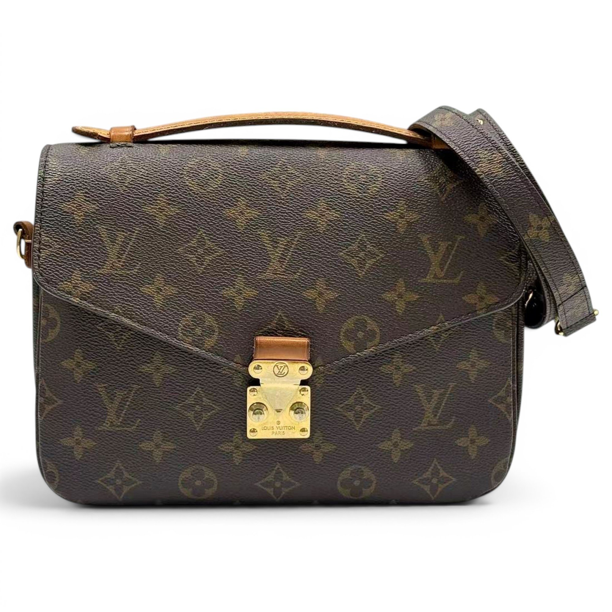 Metis leather crossbody bag