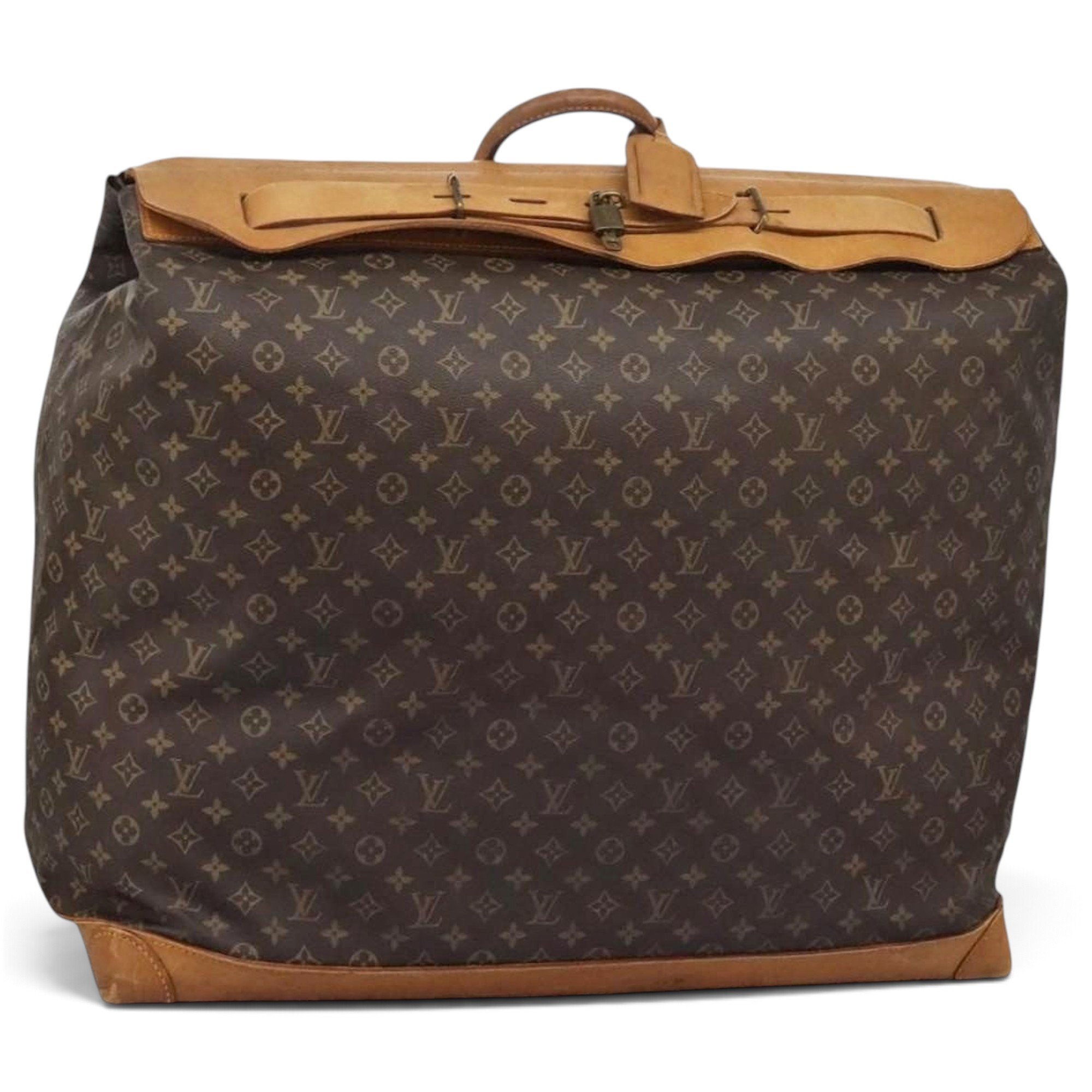 Leather bowling bag