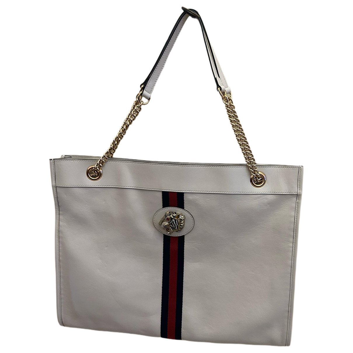 Leather tote