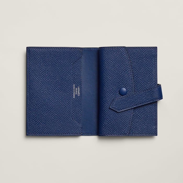 Bleu Saphir Bearn Mini Wallet