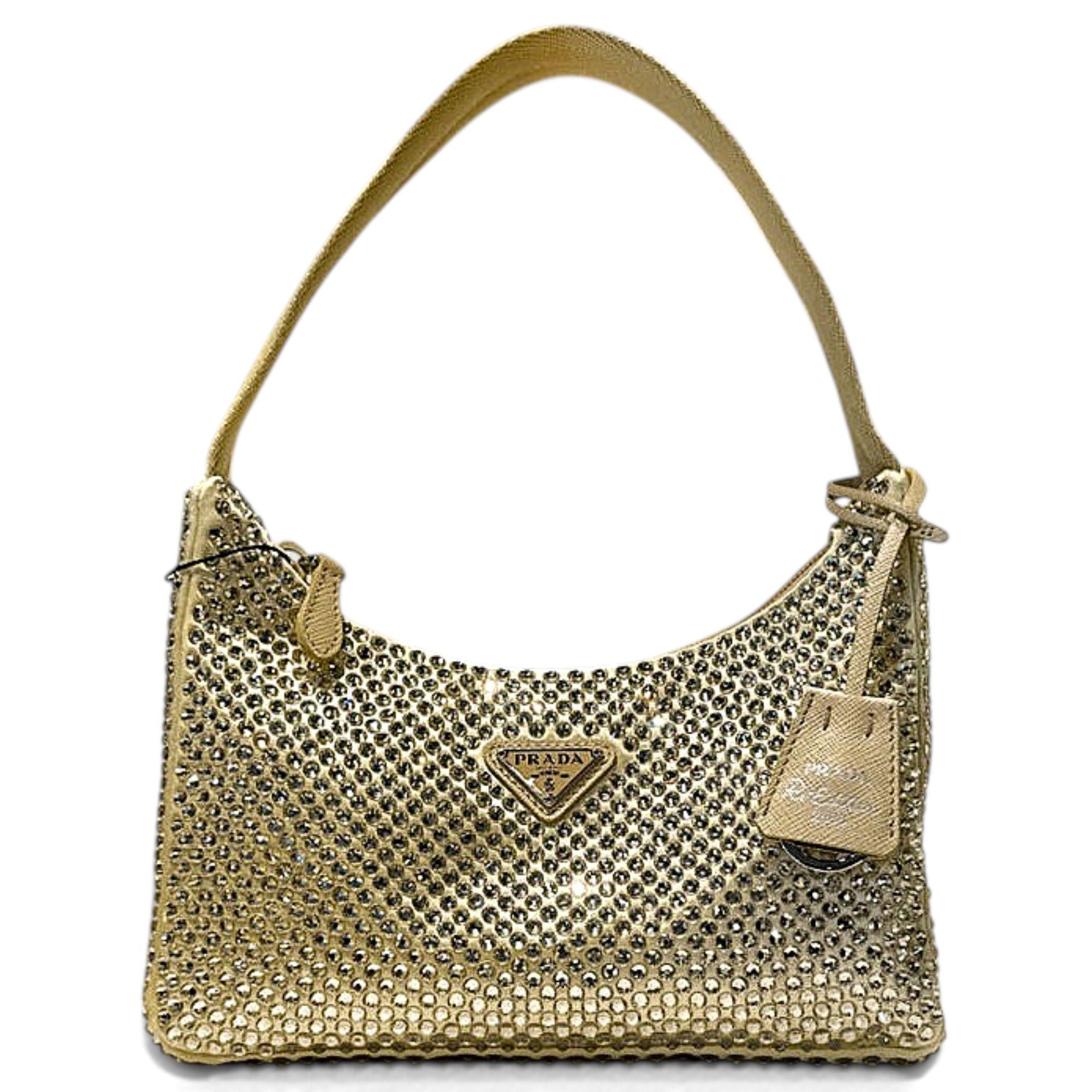 Re-Edition 2000 glitter handbag