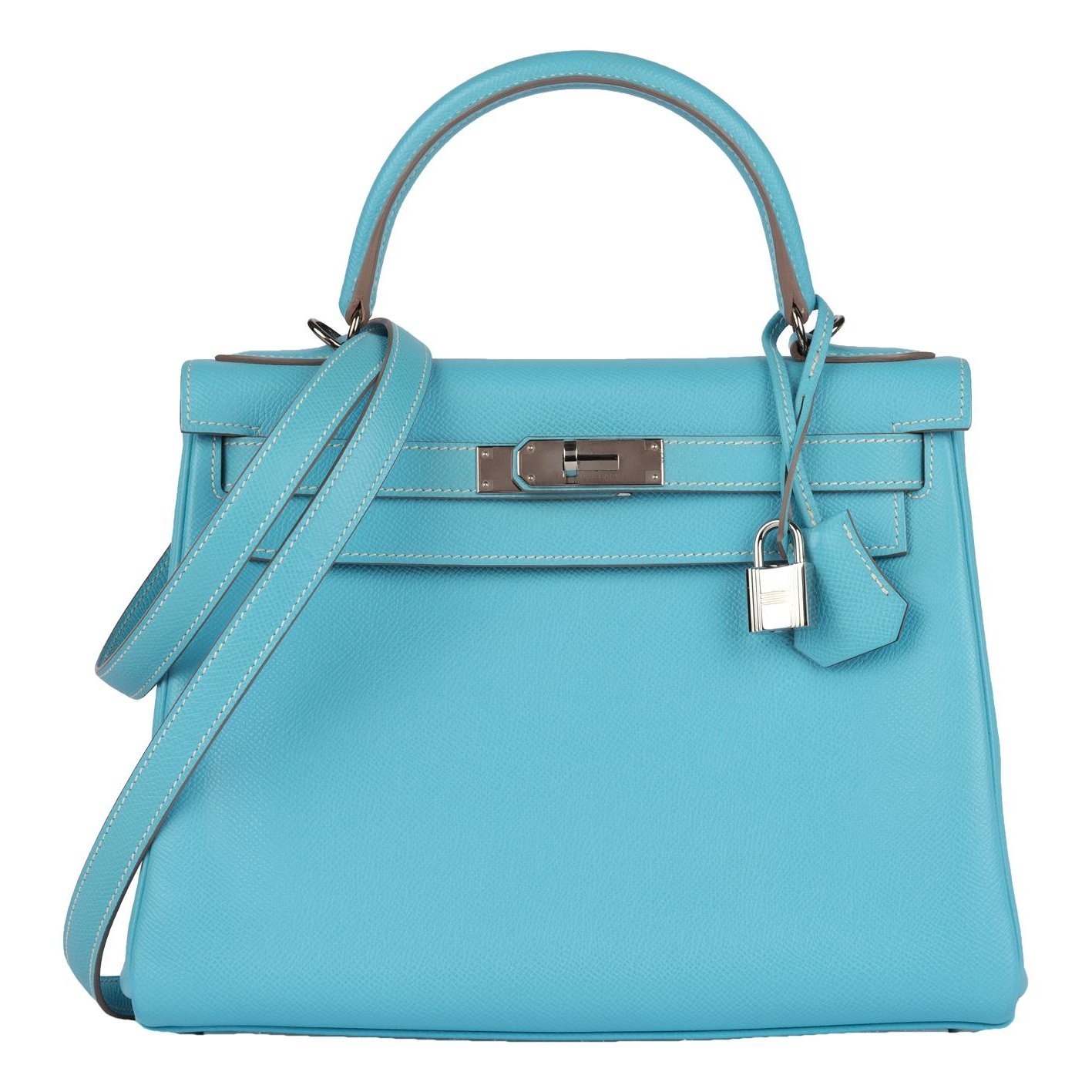 Kelly 28 leather handbag