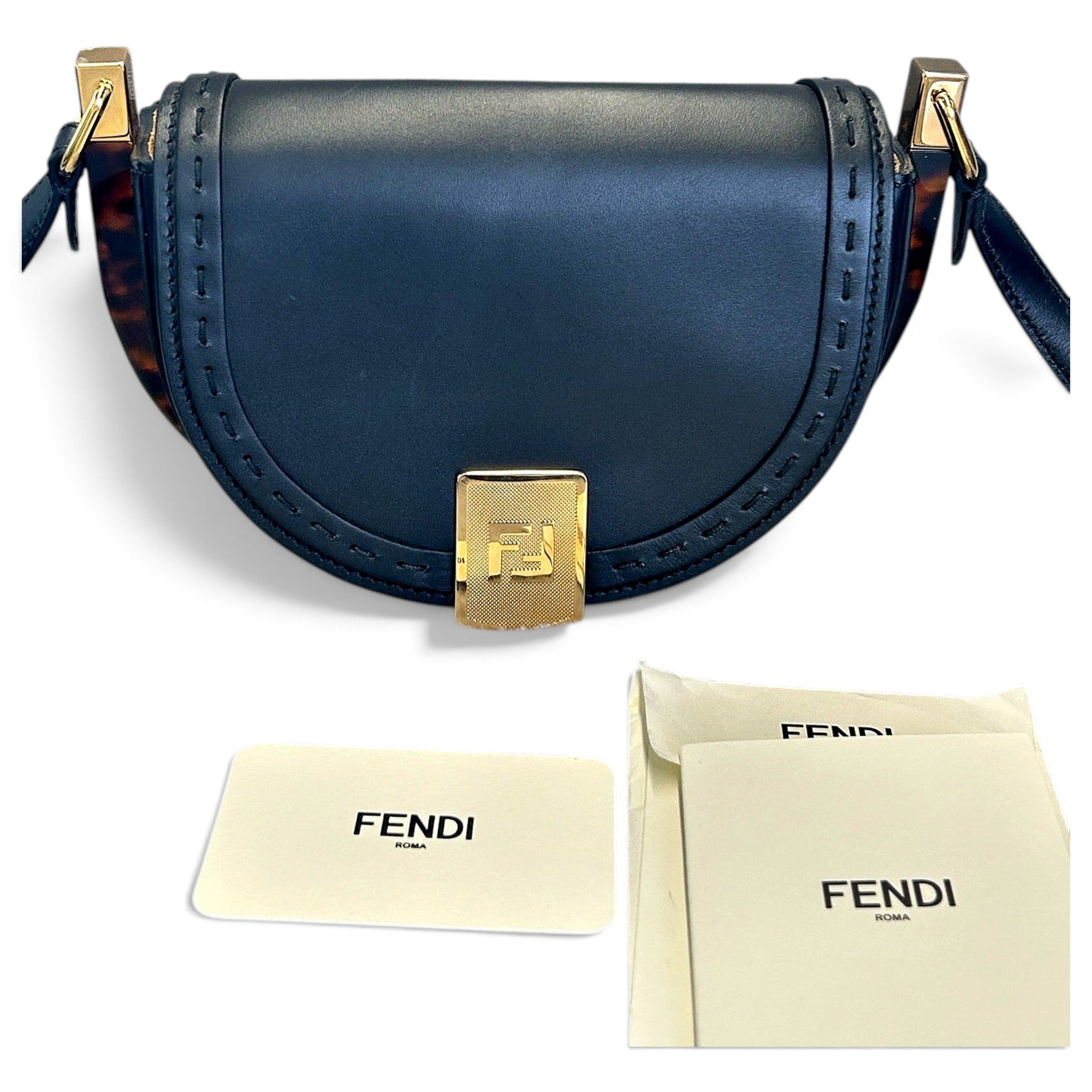 Moonlight leather crossbody bag
