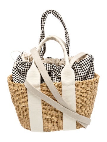 Muun Straw Bucket Bag