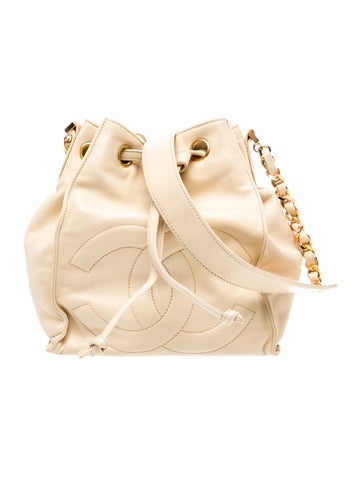 CC Drawstring Bucket Bag