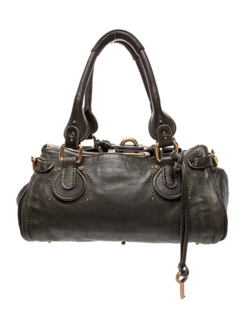 Chloe Leather Top Handle Bag