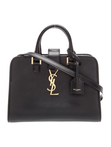 Saint Laurent Leather Top Handle Bag