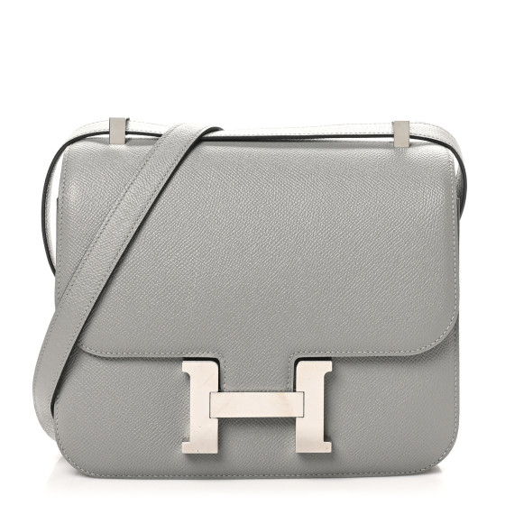 Hermes Epsom Constance 24 Gris Mouette
