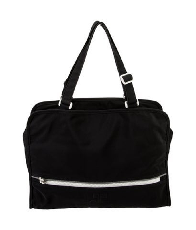 Courreges Nylon Weekender Bag