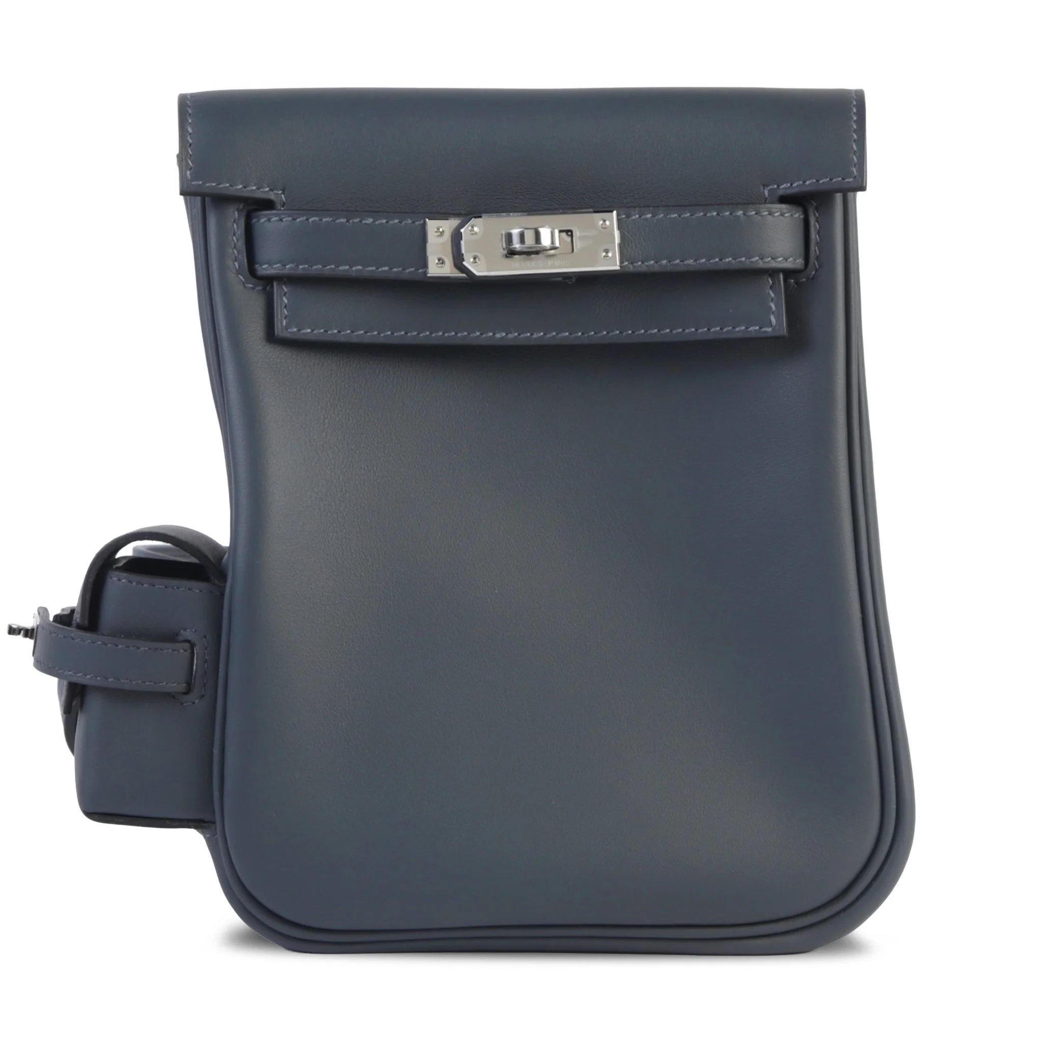 Brand New ( Rank N ) HERMÈS Kelly Jump Gris misty (H0) Swift Palladium hardware K (2025)