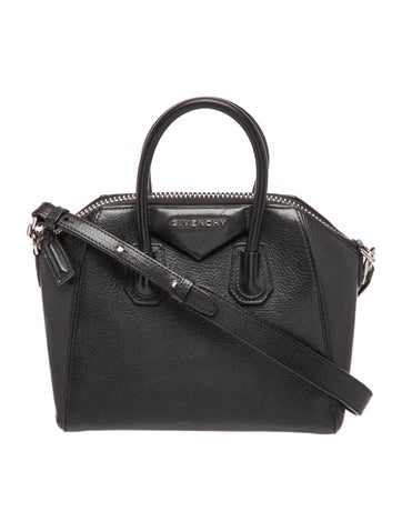 Leather Top Handle Bag
