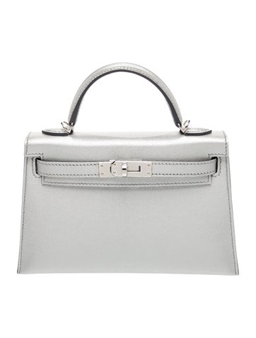 Hermes 2025 Chevre Chamkilight Mini Kelly II Sellier 20