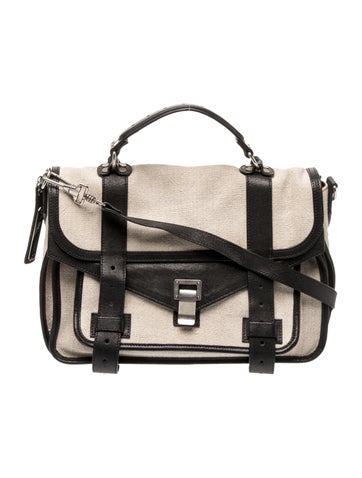Canvas Top Handle Bag