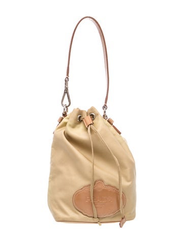 Tessuto Nylon Bucket Bag Mini