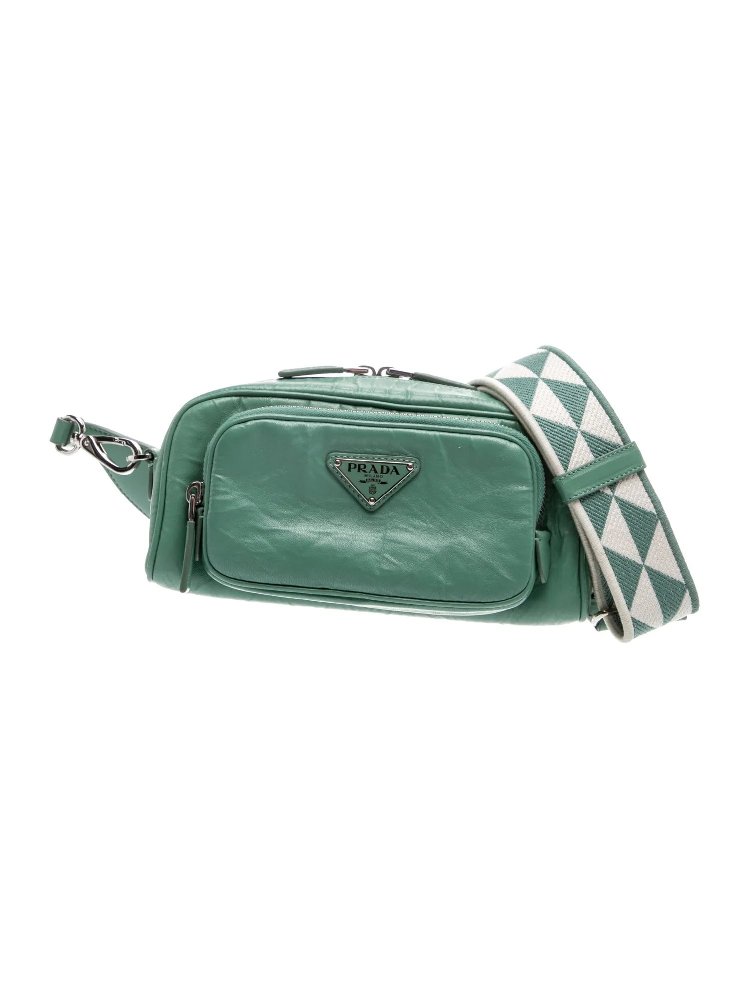 Leather Multi-Pocket Shoulder Bag