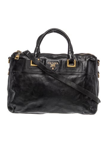 Leather Top Handle Bag