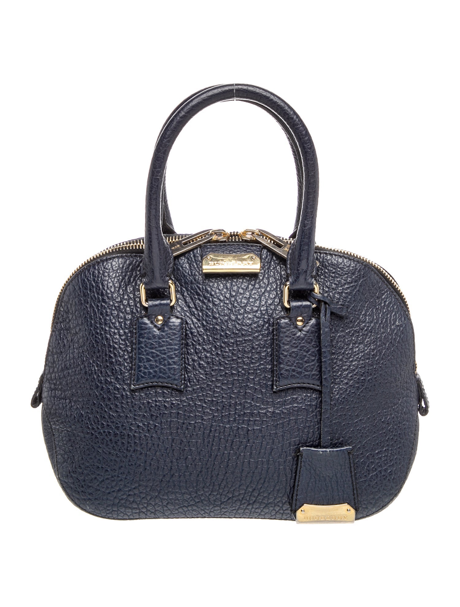 Leather Top Handle Bag