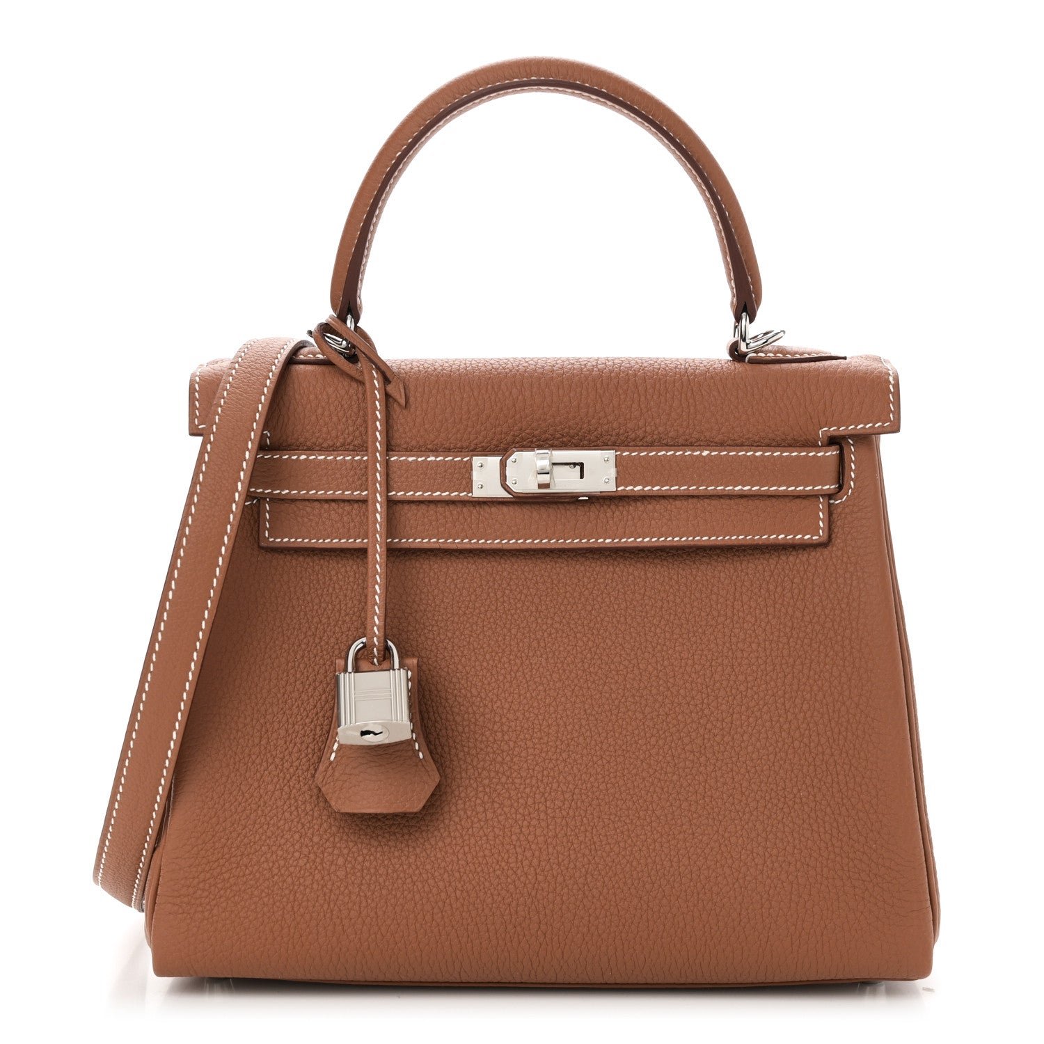 Hermes Togo Kelly Retourne 25 Gold