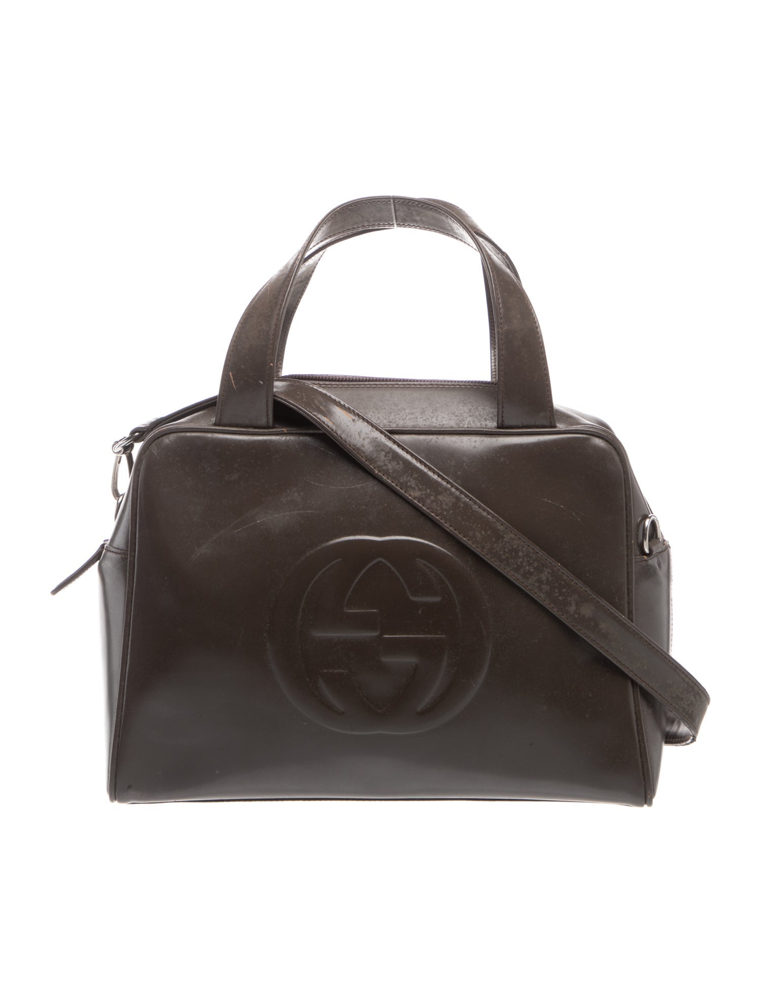 Interlocking G Top Handle Bag Vintage