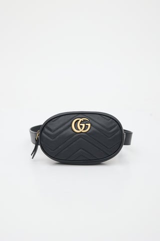 Leather Mini Marmont GG Bag