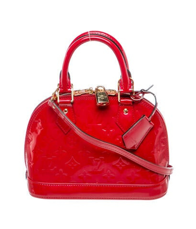 Louis Vuitton Vuitton Monogram Vernis Alma Bb