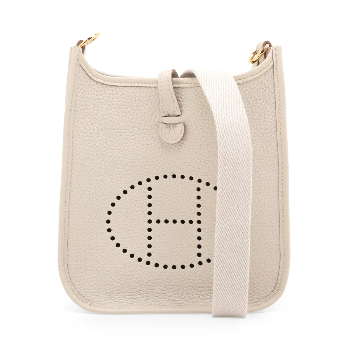 Hermès evelyn 16 TPM Amazon Taurillon Clemence Beton Gold Metal Fittings
