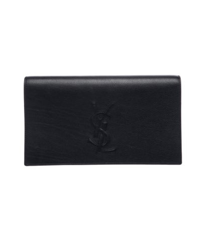 Saint Laurent Saint Laurent Leather Clutch