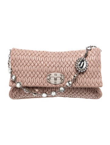 Miu Miu Leather Shoulder Bag