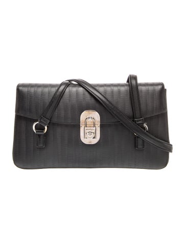Leather Top Handle Bag