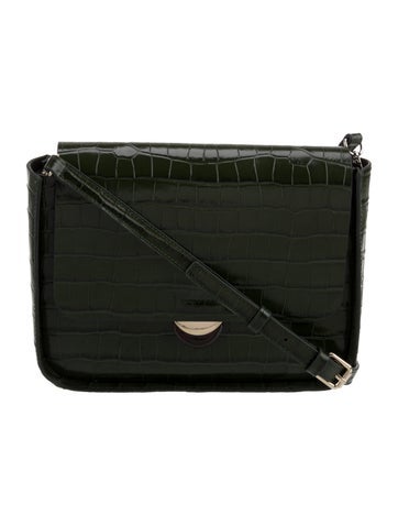 Loeffler Randall Embossed Leather Crossbody Bag