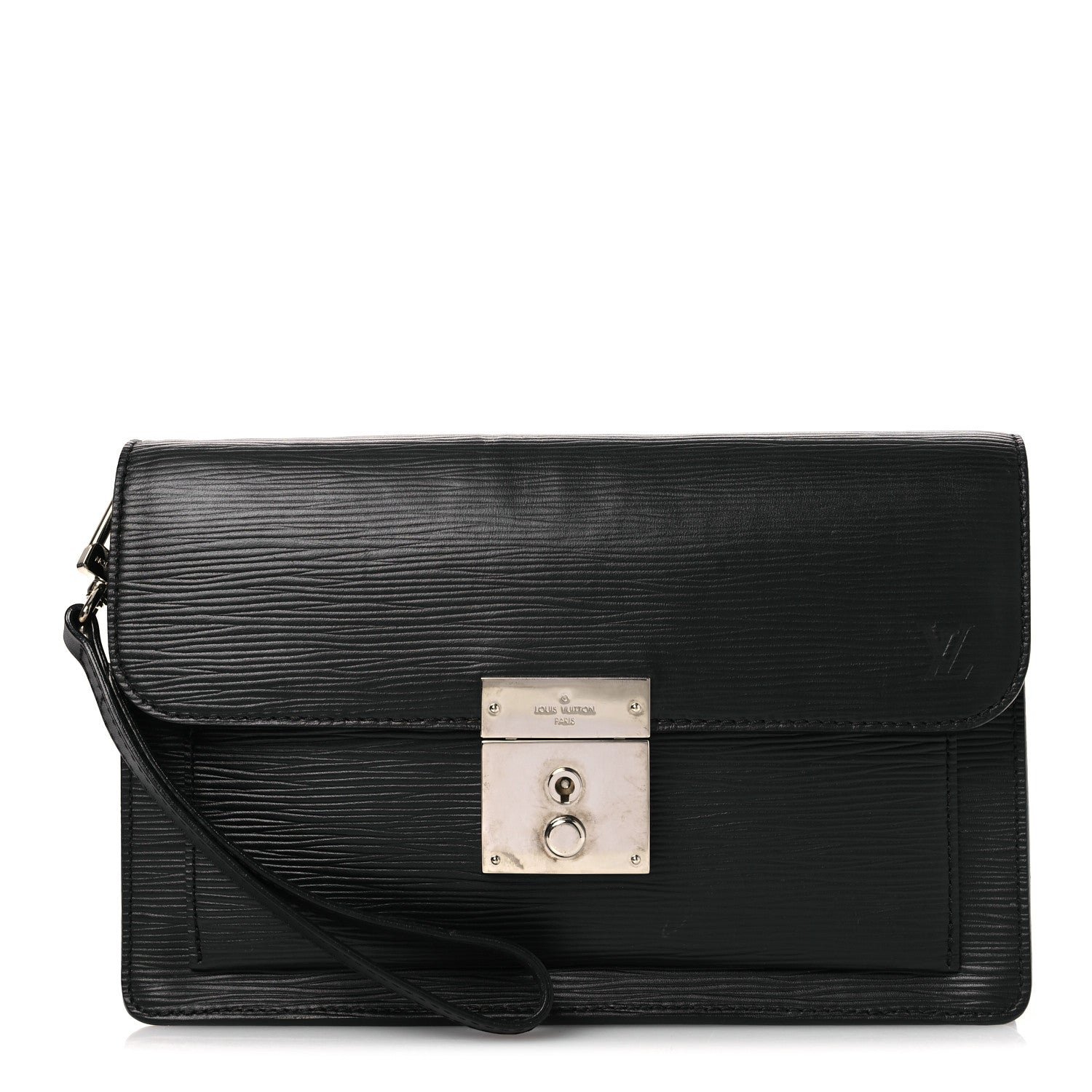 Louis Vuitton Epi Neo Belaia Clutch Black