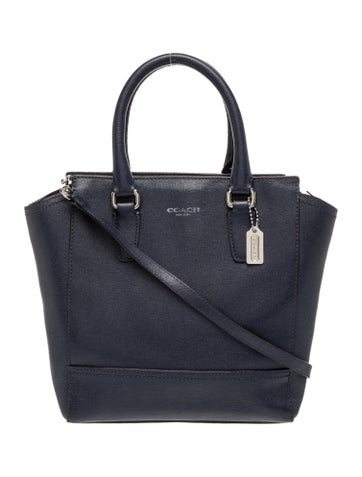 Coach Leather Top Handle Bag