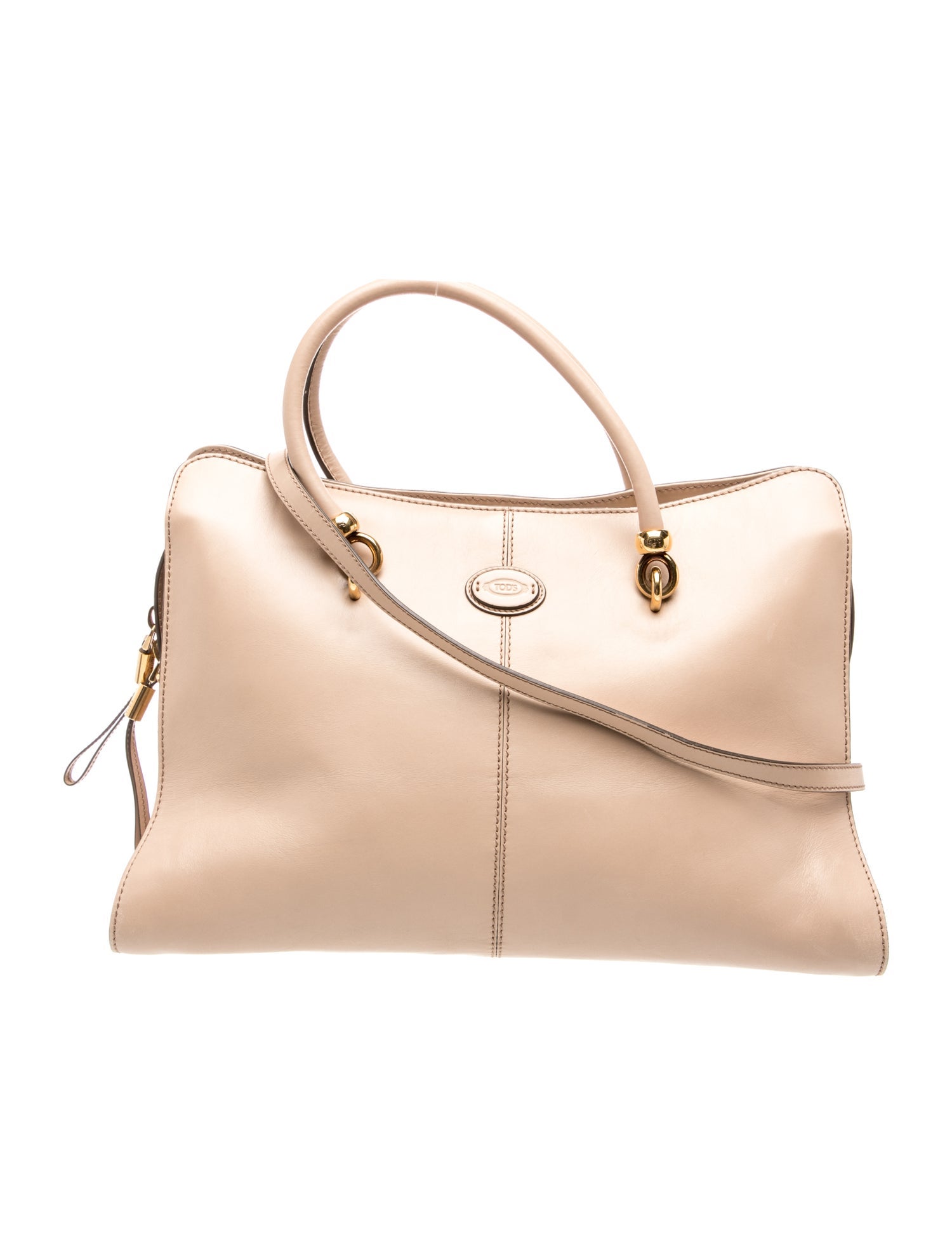 Leather Top Handle Bag
