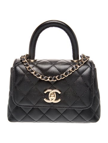 Coco Handle Clutch w/ Chain