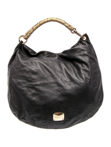 Leather Top Handle Bag