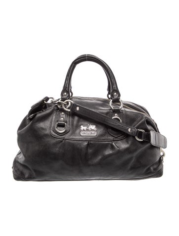 Coach Leather Top Handle Bag