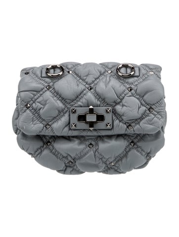Valentino Leather Messenger Bag