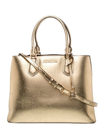 Leather Top Handle Bag