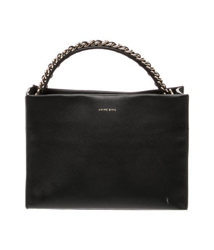Anine Bing Bing Leather Top Handle Bag