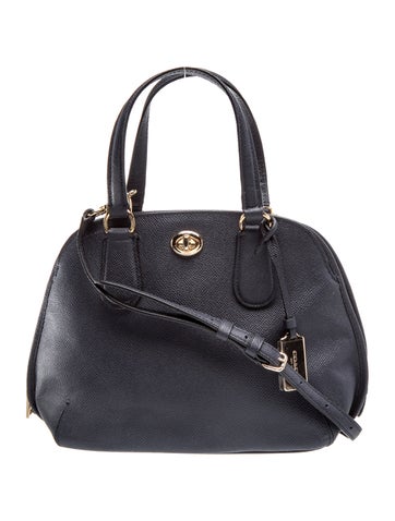Leather Top Handle Bag