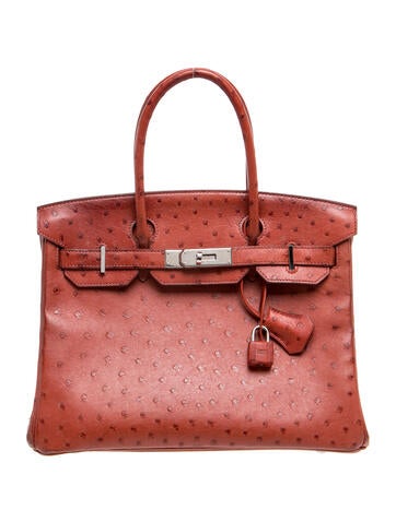 Hermes Ostrich Birkin 30