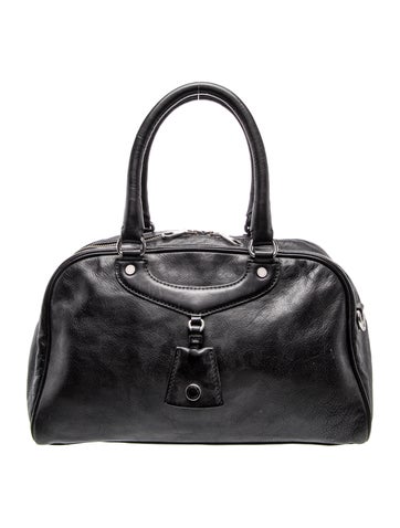 Leather Top Handle Bag