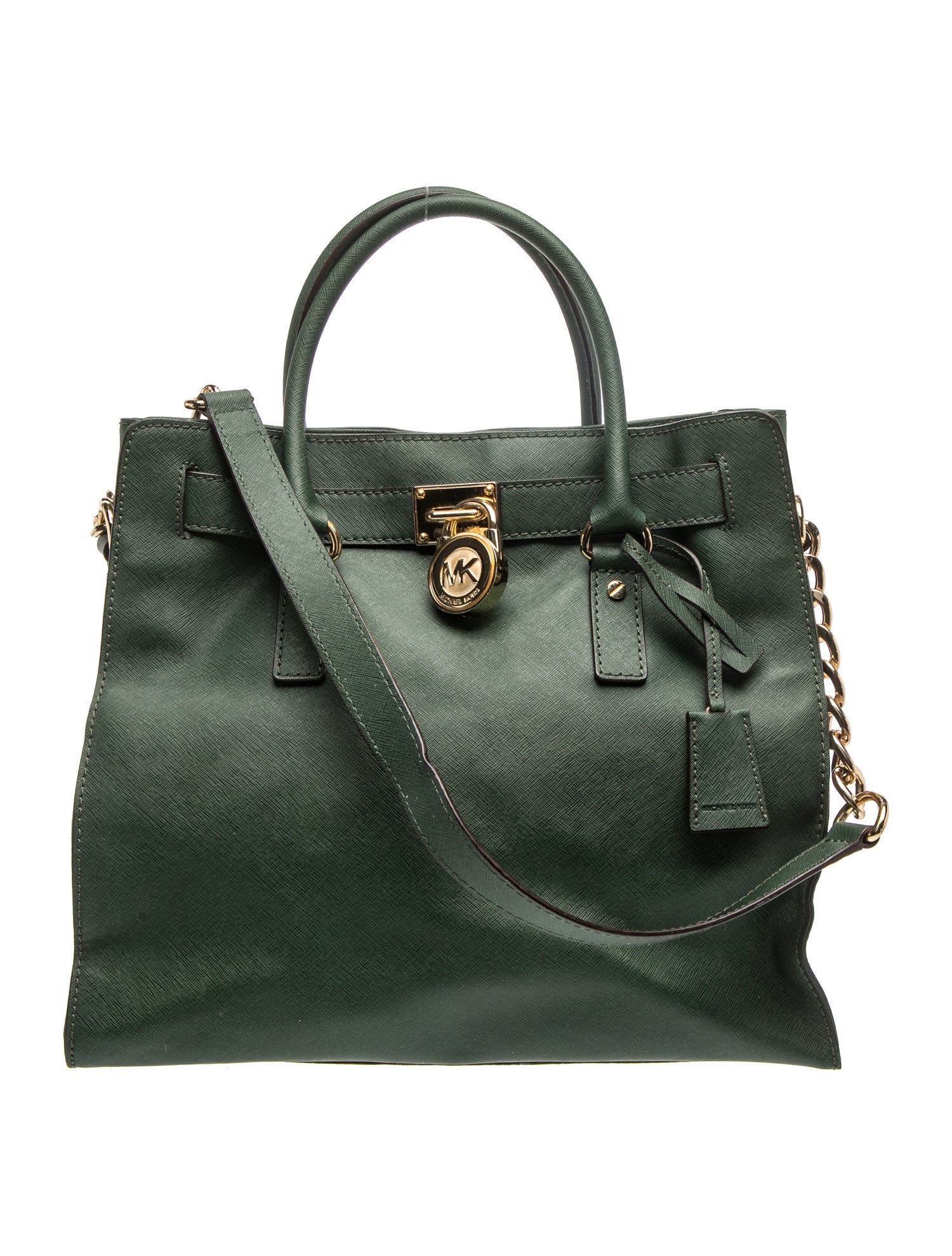 Saffiano Leather Top Handle Bag